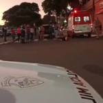 Motociclista fica ferido após acidente no centro de Umuarama